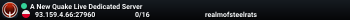 A New Quake Live Dedicated Server