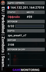 EU | PerksMod | Zombots | Swamp of Sorrows