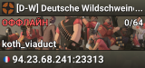 [D-W] Deutsche Wildschweine Schlachthof