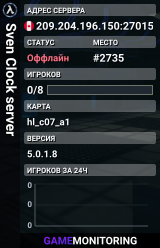 Sven Clock server