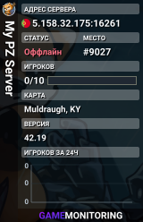 My PZ Server
