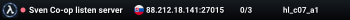 Sven Co-op listen server
