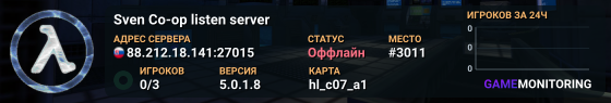 Sven Co-op listen server
