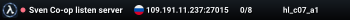 Sven Co-op listen server