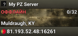 My PZ Server