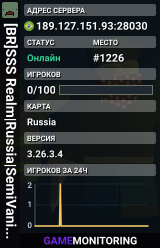 [BR]SSS Realm|Russia|SemiVanilla|