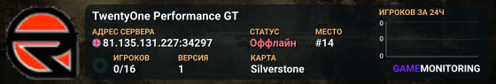 TwentyOne Performance GT