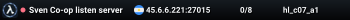 Sven Co-op listen server