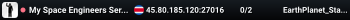 My Space Engineers Server