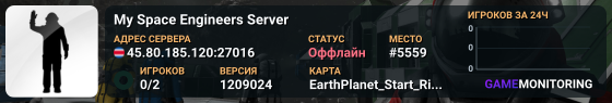 My Space Engineers Server