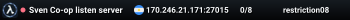 Sven Co-op listen server