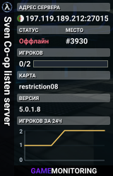Sven Co-op listen server