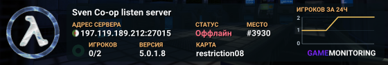 Sven Co-op listen server