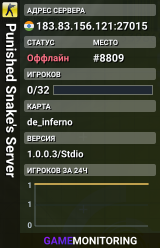 Punished Snake's Server