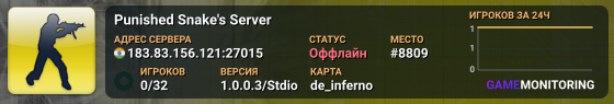 Punished Snake's Server