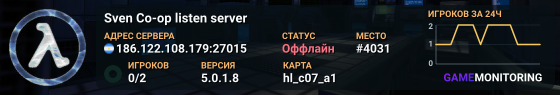 Sven Co-op listen server