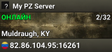My PZ Server