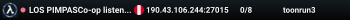 LOS PIMPASCo-op listen server