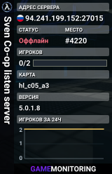 Sven Co-op listen server