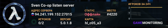 Sven Co-op listen server