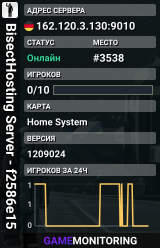 BisectHosting Server - f2586e15