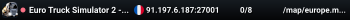 Euro Truck Simulator 2 - Powered by MineStrator