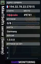 MikeTSoft's server (Germany)