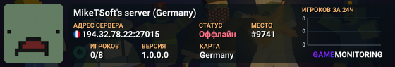 MikeTSoft's server (Germany)