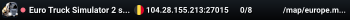 Euro Truck Simulator 2 server