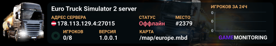 Euro Truck Simulator 2 server