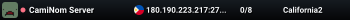 CamiNom Server