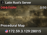 Latin Rust's Server