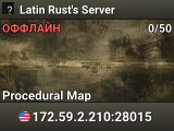 Latin Rust's Server
