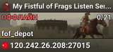 My Fistful of Frags Listen Server