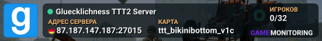 Gluecklichness TTT2 Server