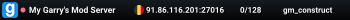 My Garry's Mod Server