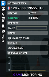 New Gmod Server