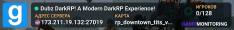 🐦Dubz DarkRP! A Modern DarkRP Experience!
