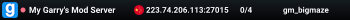 My Garry's Mod Server