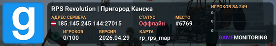 RPS Revolution | Пригород Канска