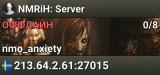 NMRiH: Server