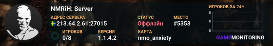 NMRiH: Server