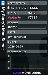 My Garry's Mod Server