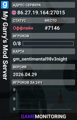 My Garry's Mod Server