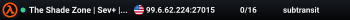 The Shade Zone | Sev+ | GG-HLSTATSX:CE