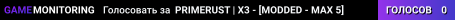 PRIMERUST | X3 - [MODDED - MAX 5]