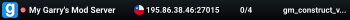 My Garry's Mod Server