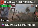 BlueBerry RUST / X50 ВАЙП 25.07