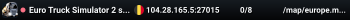 Euro Truck Simulator 2 server