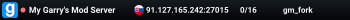 My Garry's Mod Server
